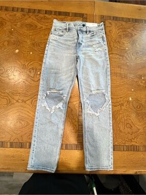 American Eagle Outfitters Light Blue Stretch Jeans
